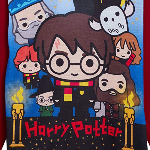 Harry Potter - Pijama completo para niños y niñas, diseño de Gryffindor, Hogwarts