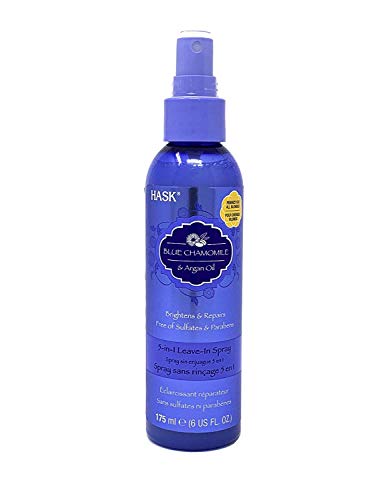 Hask Blue Chamomile and Argan Oil Blonde Care 5-in-1 Leave On Spray - 175ml