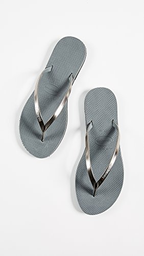 Havaianas You Metallic, Chanclas, para Mujer, Gris Acero, 39/40 EU