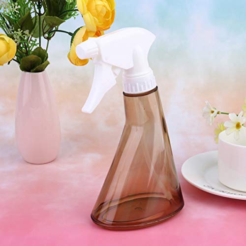 HEALLILY 2Pcs 370Ml Botella de Spray de Plástico Vacía Pequeña Regadera Botella de Spray de Niebla Multipropósito para Planta de Limpieza de Cabello Riego de Flores