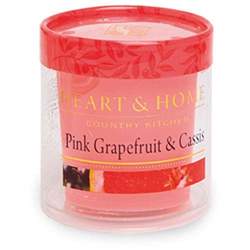Heart & Home Vela perfumada votiv rosa pomelo y cassis, 53 g