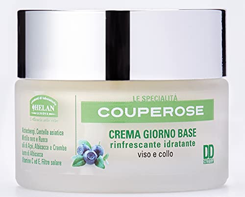 HELAN - COUPEROSE CREMA DÍA BASE REFRESCANTE CREMA HIDRATANTE CREMA DD 50 ML