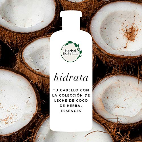 Herbal Essences bio:renew Acondicionador Hidratación, Leche de Coco 400 ml, con ph neutro e ingredientes naturales