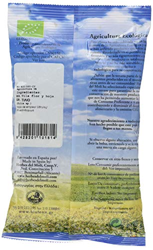 Herbes Del Tila Flor / Hoja Eco 25 Gramos Herbes Del