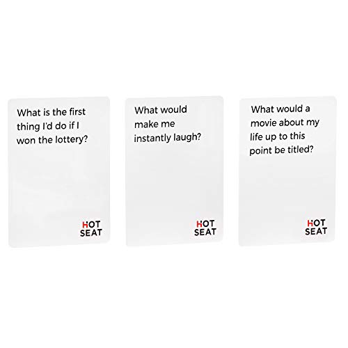 Hot Seat Card Game - The Adult Party Game About Your Friends [Versión Inglesa]