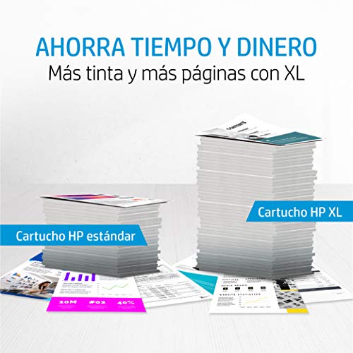 HP 940XL C4906AE Negro, Cartucho de Alta Capacidad Original, de 2.200 páginas, para impresoras HP OfficeJet Pro serie 8000, 8500 y 900
