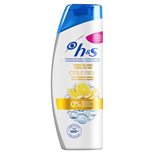 H&S Champú Todo en Uno Citrus Fresh - 360 ml