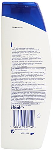 H&S Citrus Fresh Todo en Uno Anticaspa Champú - 360 ml