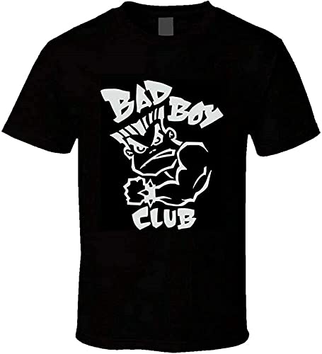 HUANGJIA Black Bad Boy Club T Shirt