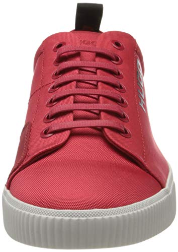 HUGO Zero_Tenn_tx93, Zapatillas Hombre, Rojo Dark Red 601, 46 EU