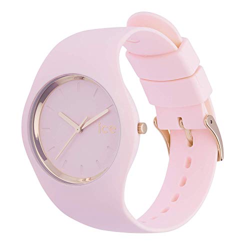 Ice-Watch ICE glam pastel Pink lady, Reloj rosa para Mujer con Correa de silicona, 001069 (Medium)