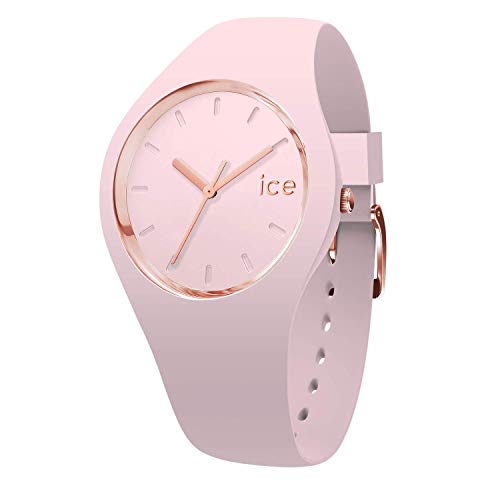 Ice-Watch ICE glam pastel Pink lady, Reloj rosa para Mujer con Correa de silicona, 001069 (Medium)