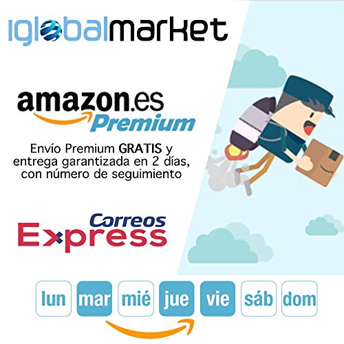 iGlobalmarket [Pack Ahorro - 3 Unidades] Protector de Pantalla Samsung Galaxy A51, Vidrio Templado, sin Burbujas, Alta Definicion, 9H Dureza, Resistente a Arañazos