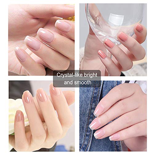 IKAAR Lima de uñas de cristal para manicura profesional, limas de precisión, uñas de forma experta, hojas lisas, paquete de 5 unidades