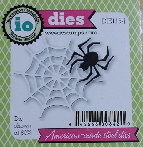 Impresión de obsesión acero Die arañas Web (115-j)