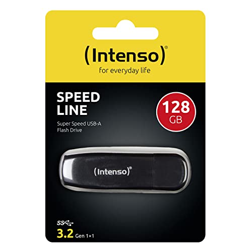 Intenso 3533491 - Memoria USB de 128 GB, Color Negro