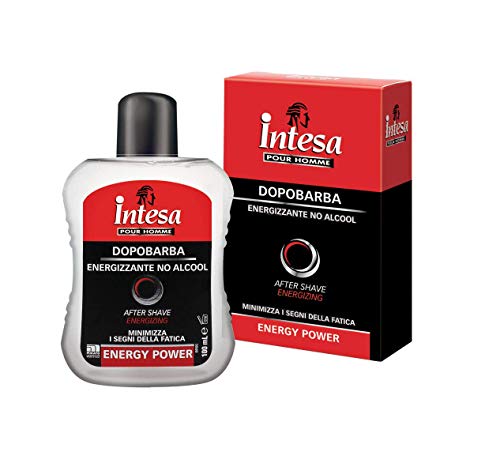 INTESA POUR HOMME aftershave energizante sin alcohol Energy Power, 100 mL