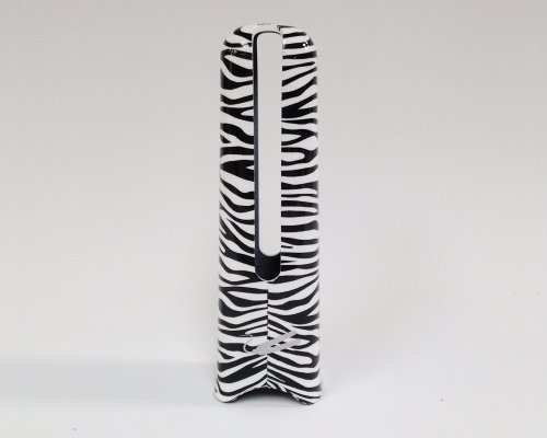 Ion Originals - Zebra negro y white heat protector para planchas para el pelo compatible ghd, cloud nine, ella, fhi