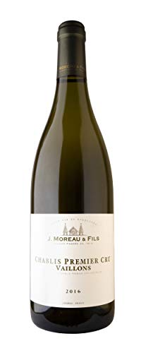 J. Moreau & Fils A.O.C. Chablis Premier Cru Vaillons Vino Blanco - Borgoña, Francia - 75 cl.