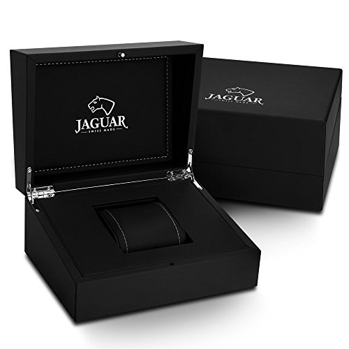 JAGUAR Reloj Modelo J691/1 de la colección Special Edition, Caja de 45 mm Correa de Caucho Negro para Caballero