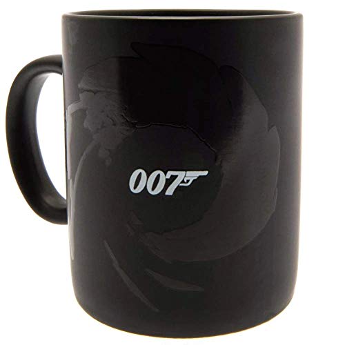 James Bond SCMG25416 - Taza termorreactiva (315 ml), diseño de James Bond 007