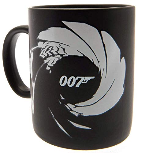 James Bond SCMG25416 - Taza termorreactiva (315 ml), diseño de James Bond 007