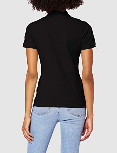 James Harvest Sunset Lady Polo Camisa, Negro, X-Small para Mujer