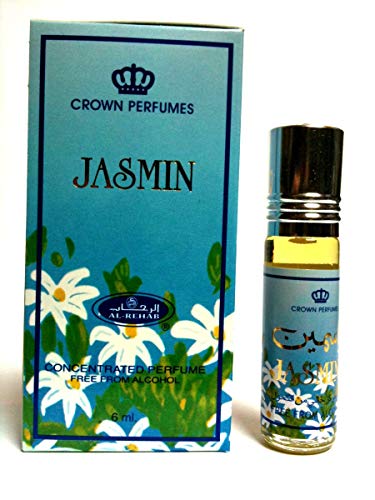 JASMIN 6ml Perfume Al Rehab Superventas Aceite - Calidad Óptima Fragancia