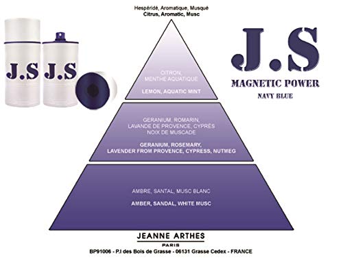 Jeanne Arthes Eau de Toilette JS Magnetic Power Navy Blue 100 ml