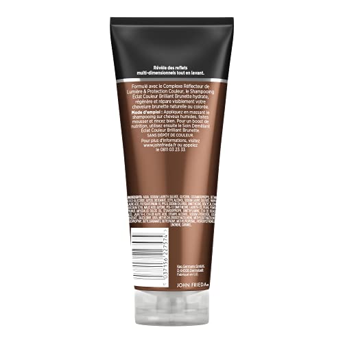 JOHN FRIEDA Brilliant Brunette Shampooing Nutrition Protection Couleur 250 ml