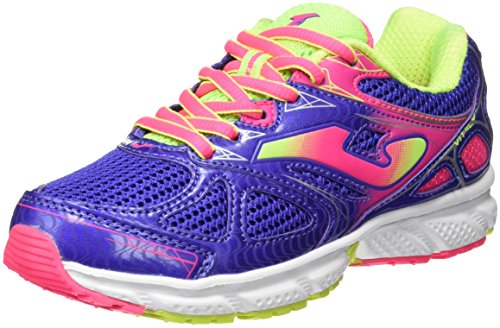 Joma J.VITALY JR 605 Azul-Rosa - Zapatillas para Correr para niñas, Color Azul-Rosa, Talla 30