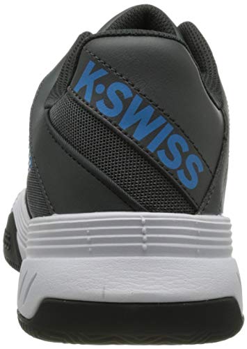 K-Swiss Performance Court Express HB, Zapatos de Tenis Hombre, Sombra Oscura/Blanco/Azul Sueco, 46 EU