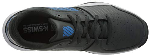 K-Swiss Performance Court Express HB, Zapatos de Tenis Hombre, Sombra Oscura/Blanco/Azul Sueco, 46 EU