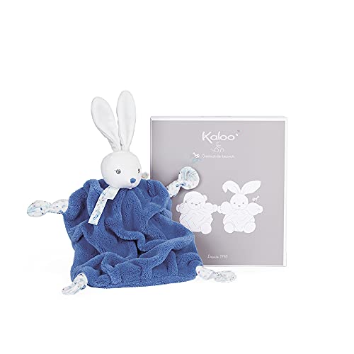 Kaloo - Plume: Conejo Doudou, Color azul, 20 cm (Juratoys K969979)