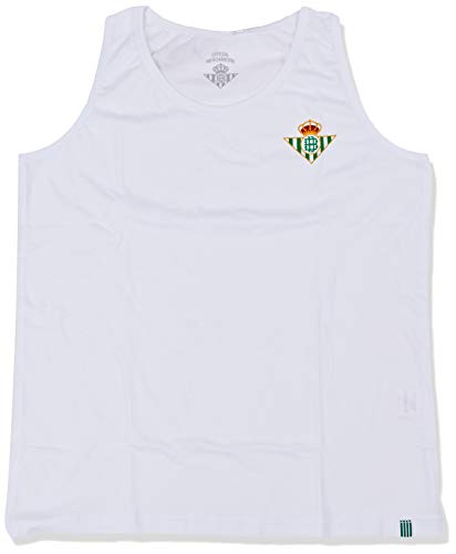 Kappa Fan Betis Camiseta sin Mangas, Mujer, Blanco, 2XL