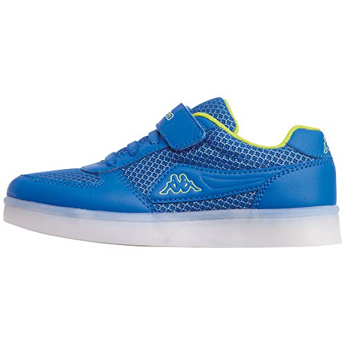 Kappa Fore Kids, Zapatillas Niños, Azul (Blue/Lime 6033), 32 EU