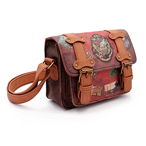 KARACTERMANIA Harry Potter Railway - Bolso Satchel, Marrón, 20 cm