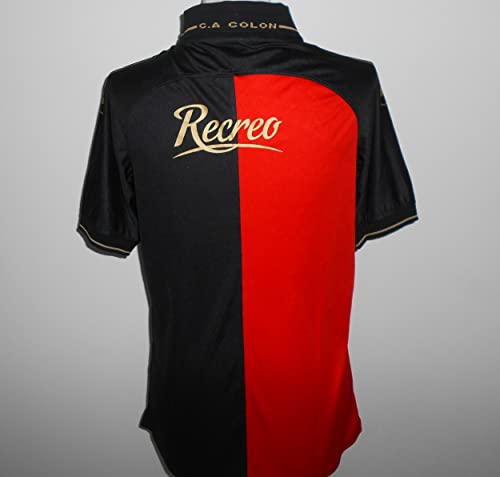 KELME Club Atlético Colon Camiseta de Fútbol para Hombre 2021-2022, Rojo/Negro, XX-Large