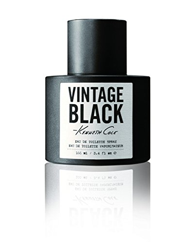 Kenneth Cole Black Vintage Eau de Toilette, 100 ml, 1er Pack (1 x 100 ml)