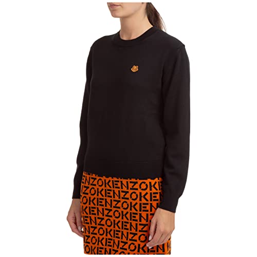 Kenzo Mujer suéter Tiger Crest Nero S