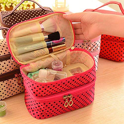 Kit De Aseo Necesidades Necesidades Necesidades Necesidades De Invierno For Maquillaje Maquillaje Cosmético Bolsa Organizador Caja De Belleza Bolsa De Vanidad Cepillo