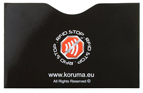 Koruma - RFID NFC BLOQUEO SIN CONTACTO TARJETAS DE MANGA PROTECTOR (HBLG 5)