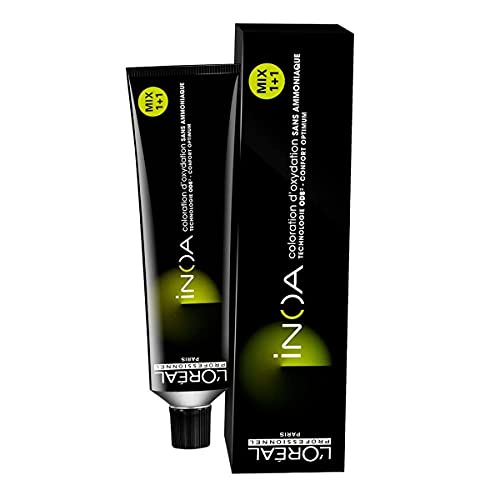 L´Oréal Inoa 5 Marrón Claro, Teñido Permanente, Sin Amoníaco, Sin Olor, 60 ml