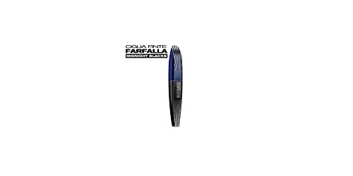 L 'Oréal Paris Midnight Blacks Máscara efecto pestañas postizas de mariposa, color negro azul