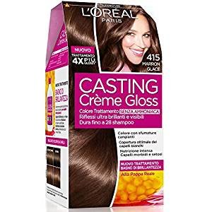 L´Oréal Paris – Tinte para cabello Casting Creme Gloss sin amoniaco N415 Maron Glace'