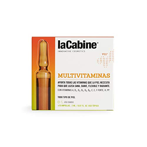 La Cabine Ampollas Multi Vitaminas 10 X 2ml