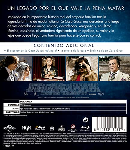 La casa Gucci (Blu-ray) [Blu-ray]