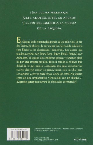 La marca de Atenea (Los héroes del Olimpo 3)