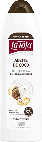 La Toja - Gel de Ducha Aceite de Coco - 6Uds de 650 ml (3.900 ml) - Piel Irresistiblemente Suave, Cuidada y Llena de Vitalidad - Protege Frente la Sequedad 4050 G