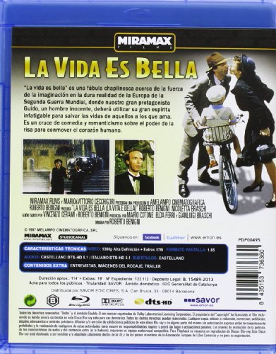 La Vida Es Bella [Blu-ray]